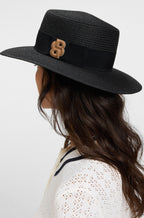 Boss Equestrian Boater szalmakalap