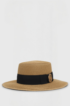 Boss Equestrian Boater szalmakalap
