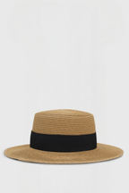 Boss Equestrian Boater szalmakalap