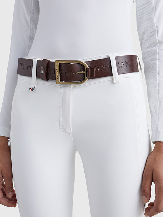 Tommy Hilfiger Equestrian kengyelcsatos vegán bőr öv