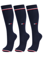 Tommy Hilfiger 3 pár lovaglózokni