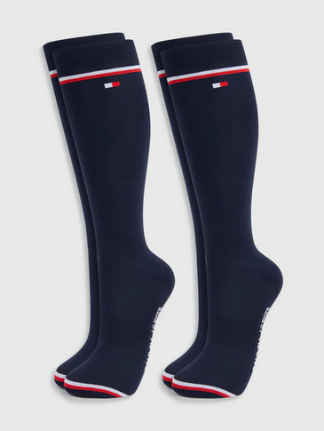 Tommy Hilfiger Equestrian téli lovaglózokni szett (2 pár)