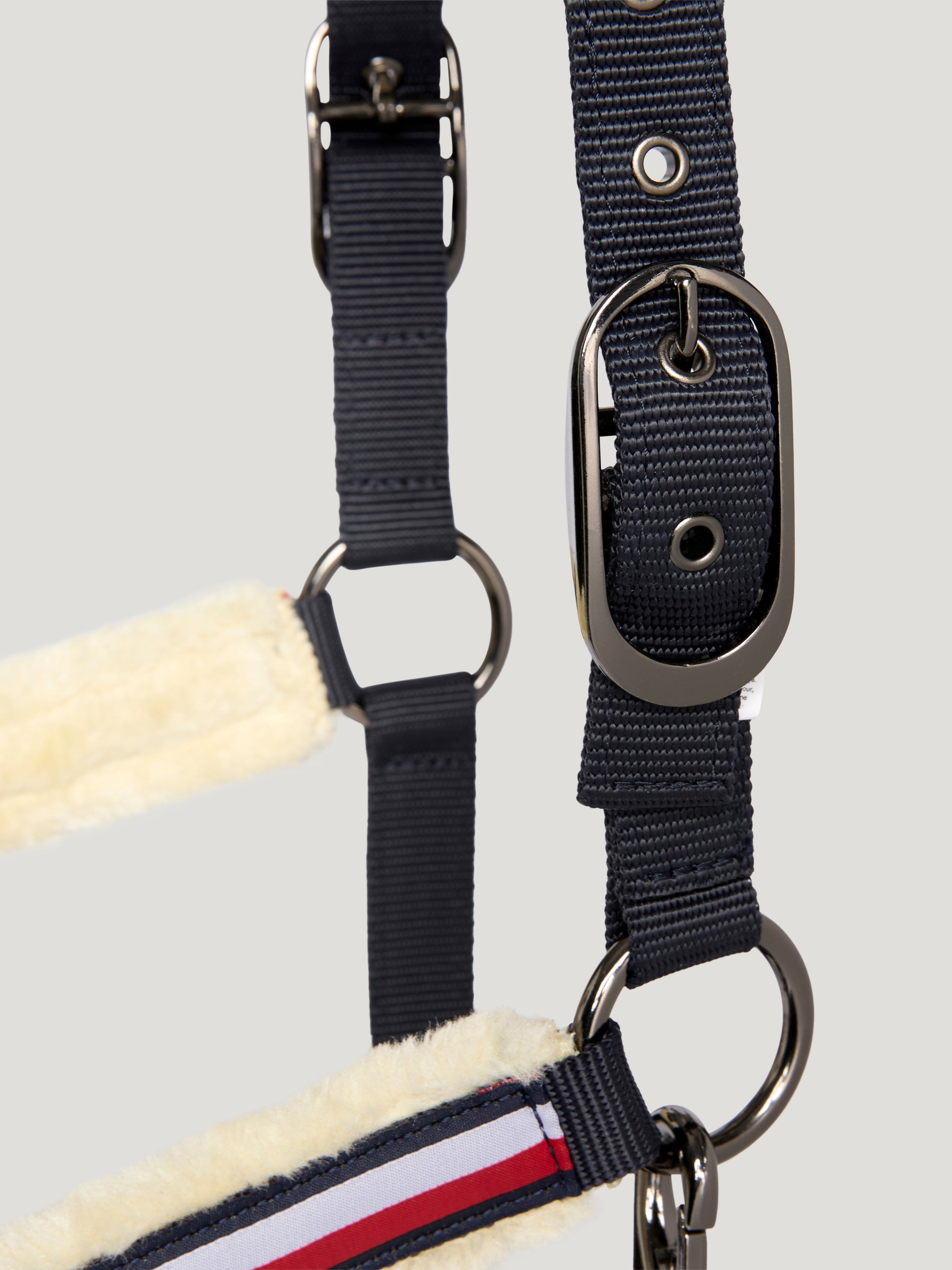 Tommy Hilfiger szőrmés kötőfék + vezetőszár