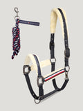 Tommy Hilfiger szőrmés kötőfék + vezetőszár